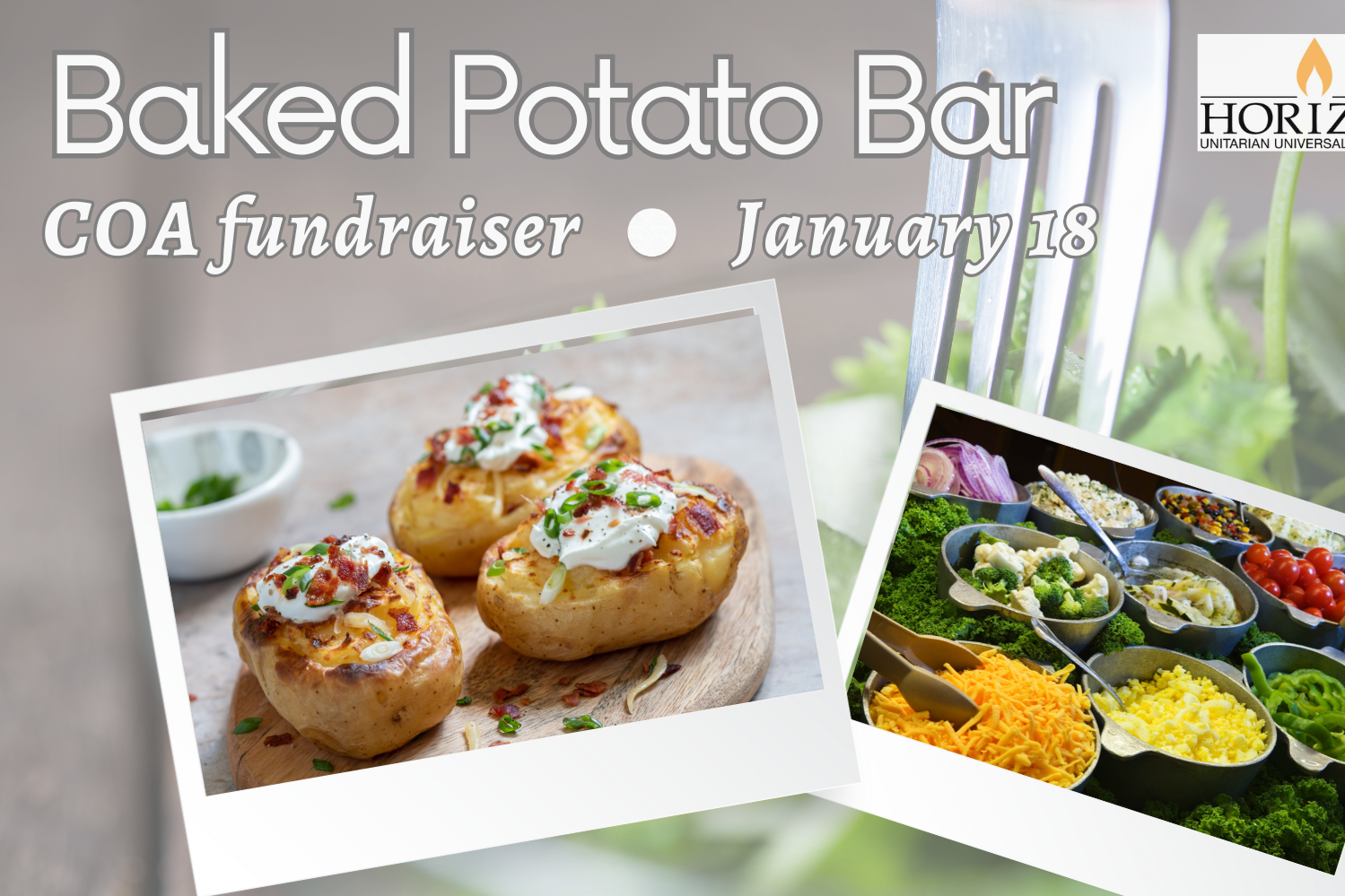COA Baked Potato Bar Lunch Fundraiser 