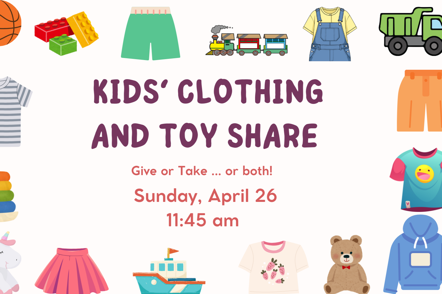 Kids' Toy and Clothing Share