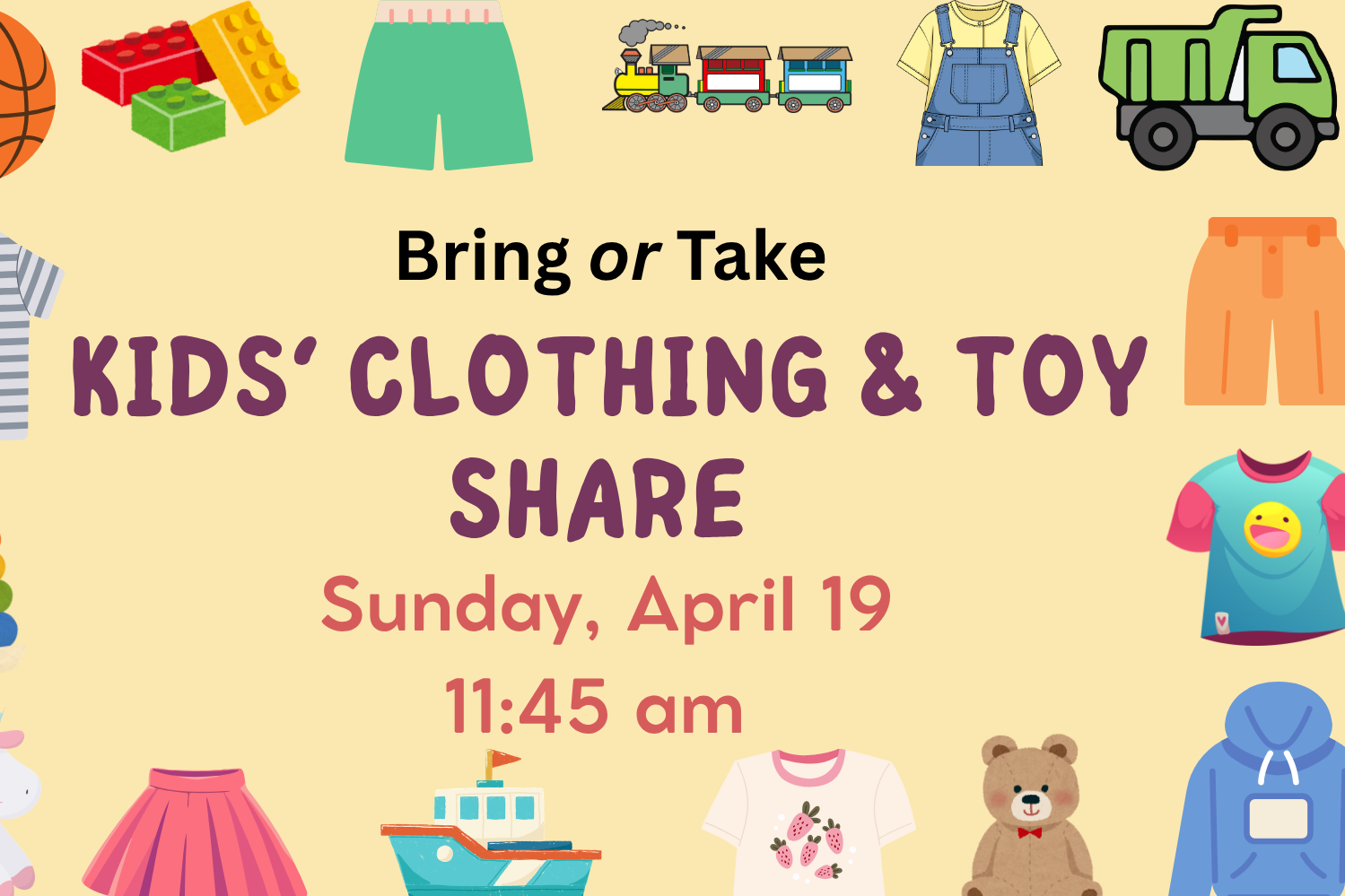 Kids' Toy and Clothing Share