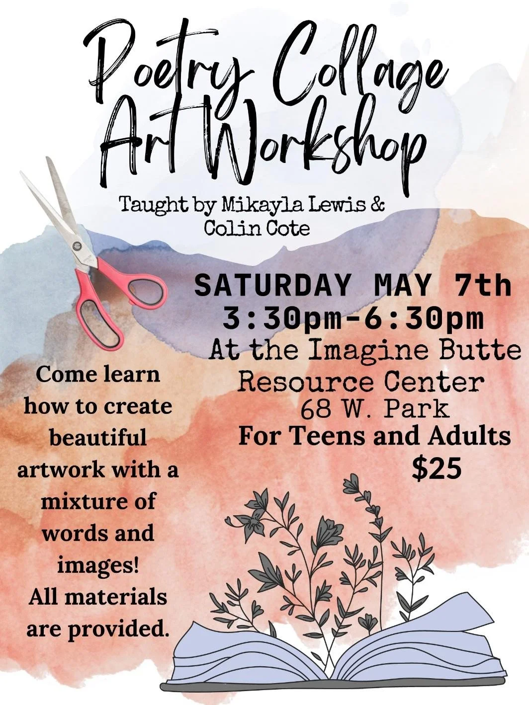 Poetry Collage Art Workshop