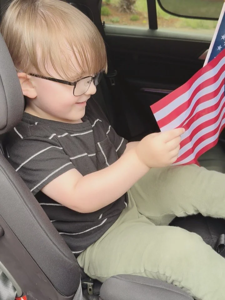 Happy birthday USA. There&rsquo;s still innocence and love here as evidenced by this little American stinker.
