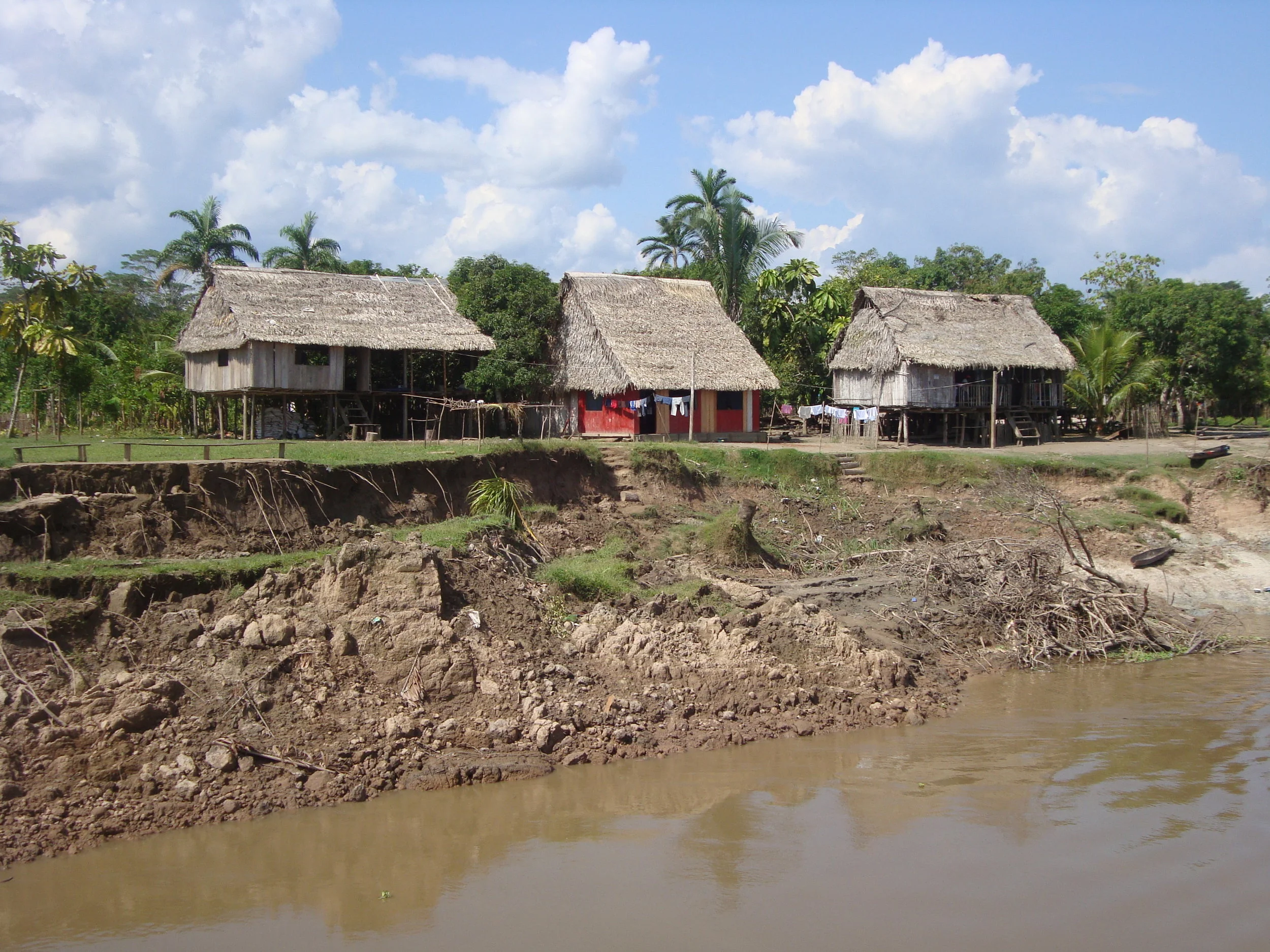 Amazon huts