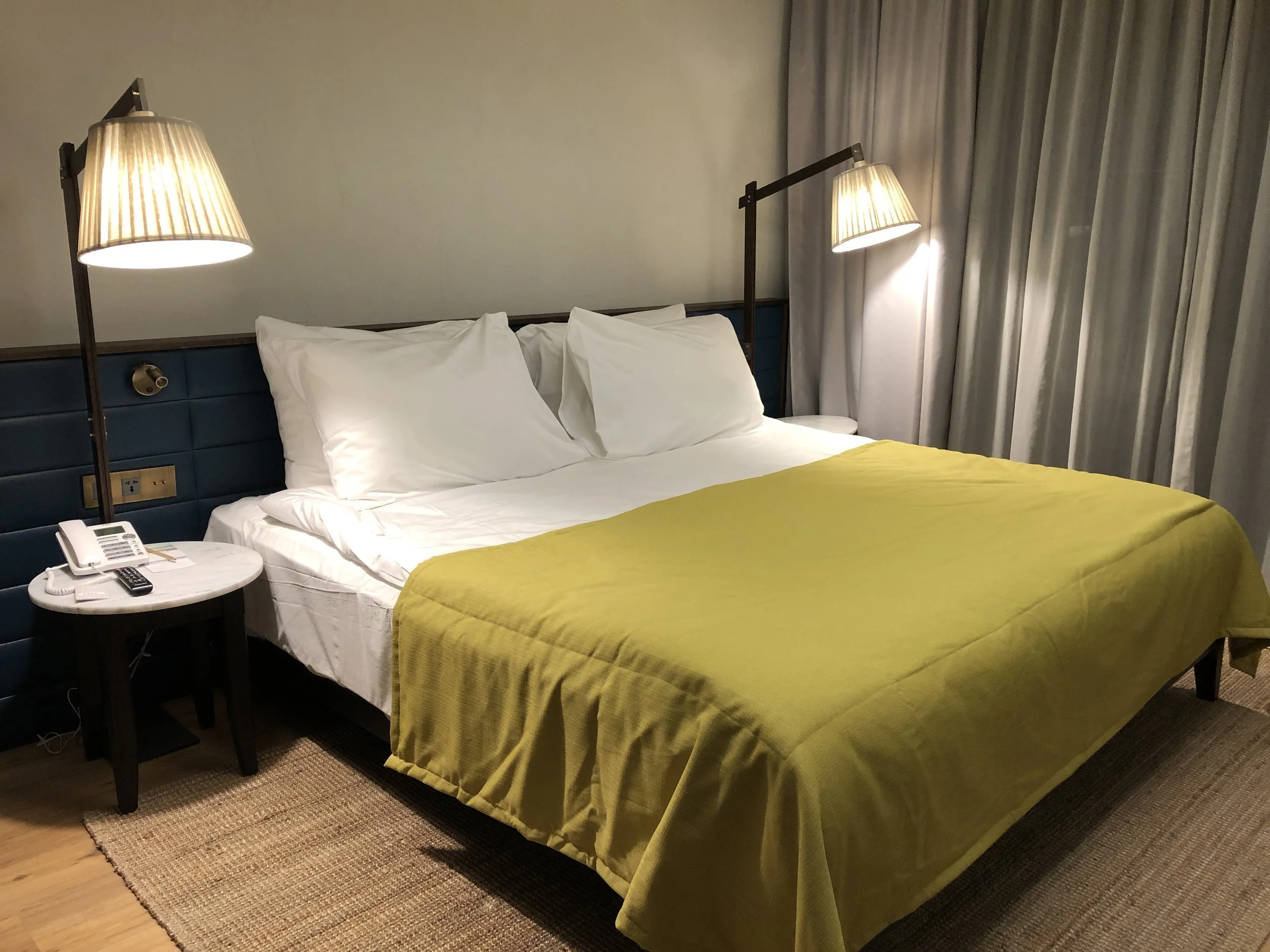 I got to know this bed VERY well!