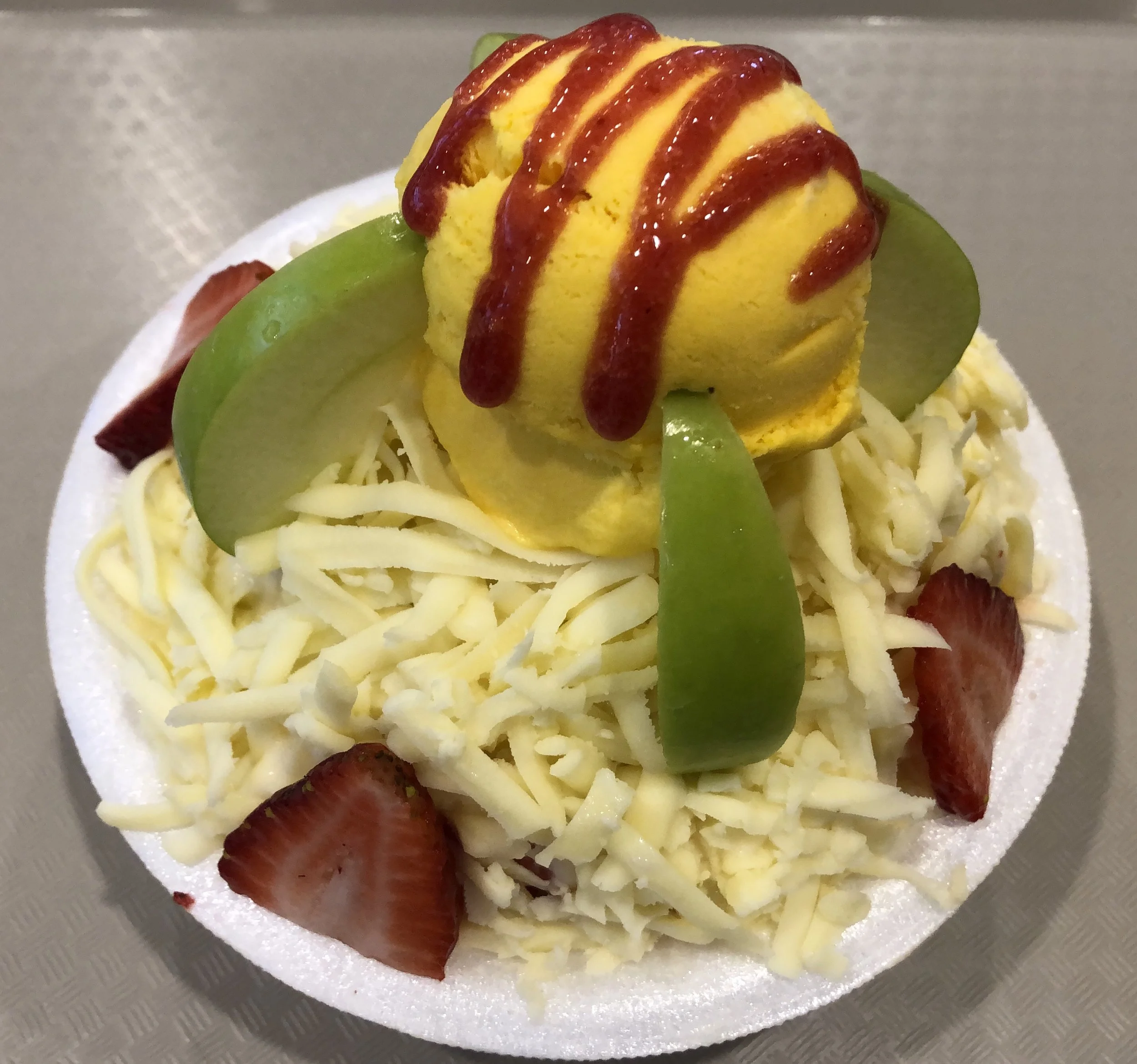 Ice cream with a twist