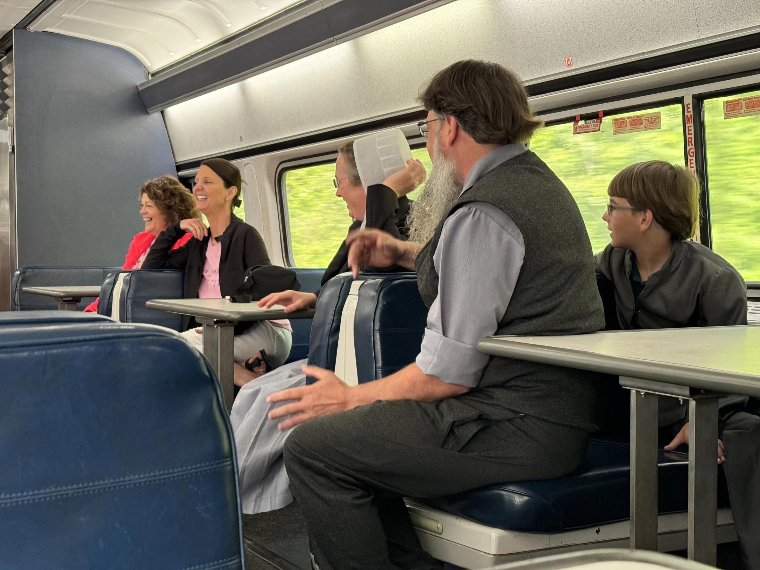 And Then There Was That Praise Time on the Train …