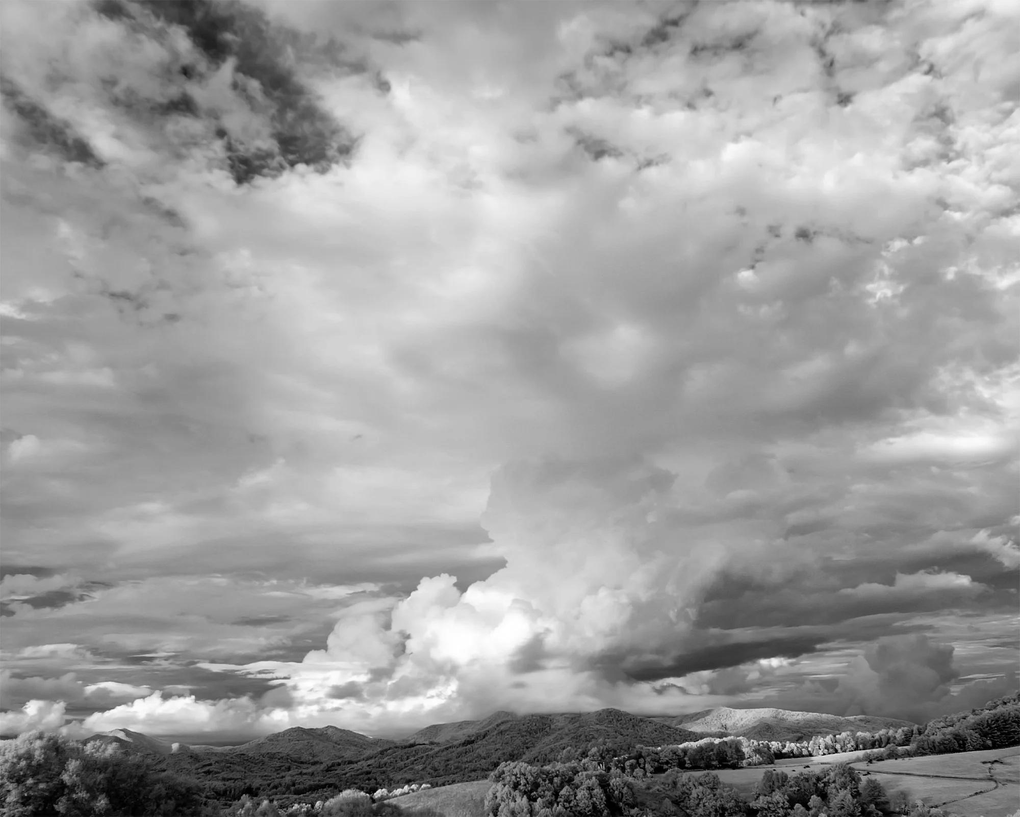 Looking Up, Sky Over Penland School, Still from Video