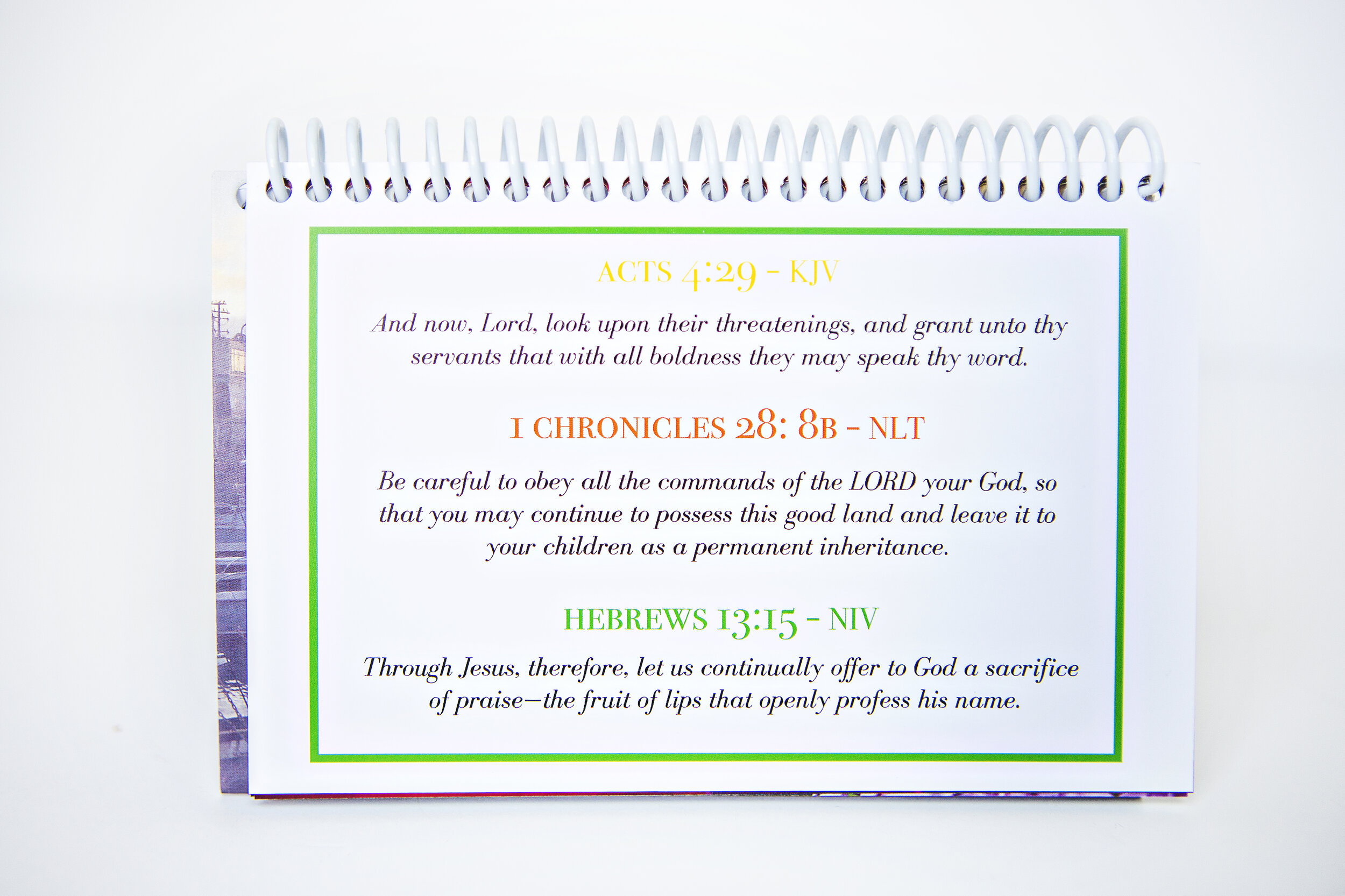 31 Day Prayer Calendar - Speech and Prayer