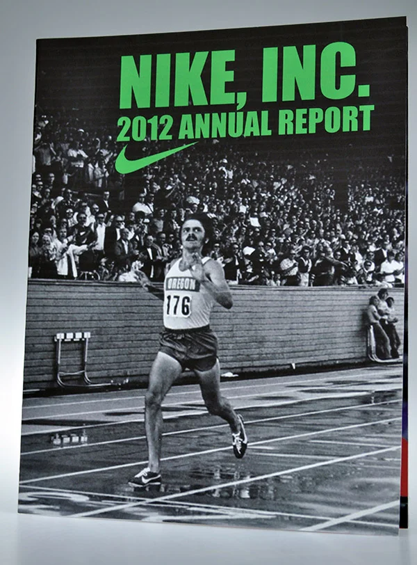 Nike Annual Report Front Cover