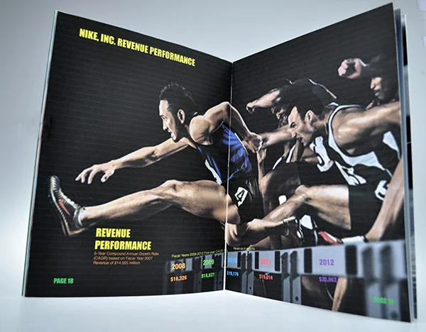 Nike Annual Report Spread 1