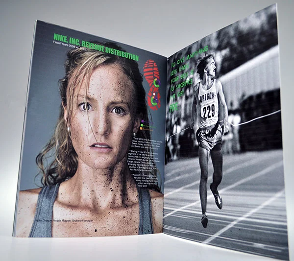 Nike Annual Report Spread 2
