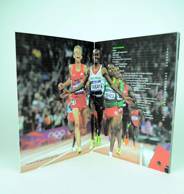 Nike Annual Report Table of Contents