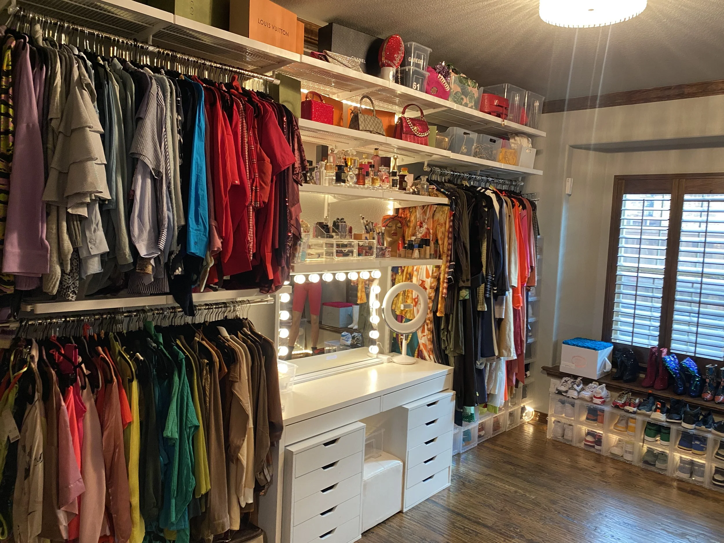 Luxury organizing system designed for busy Dallas professionals