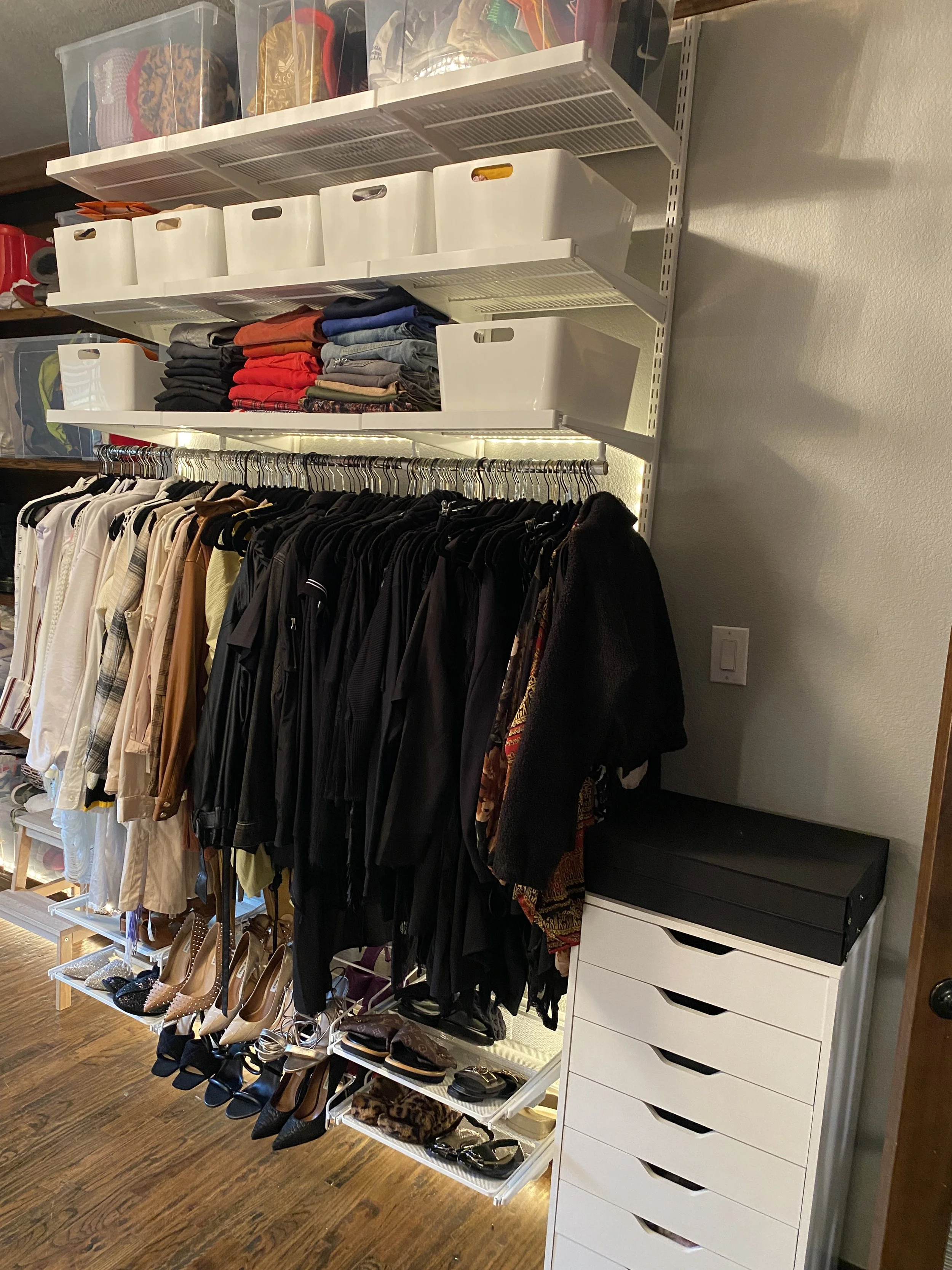 Luxury organizing system designed for busy Dallas professionals