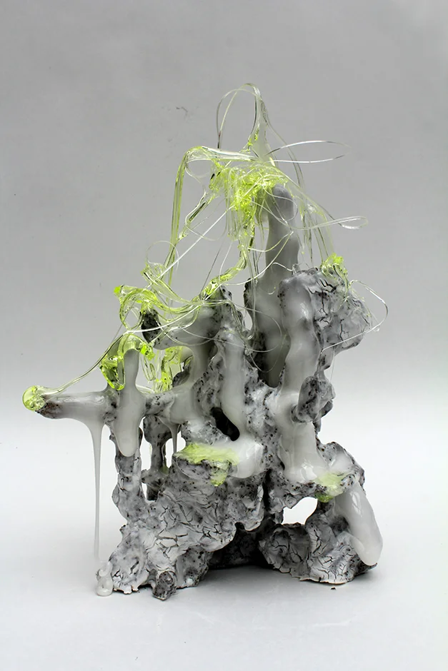 Uranium Cavern 2017 Ceramic and glass 210x210x100mm