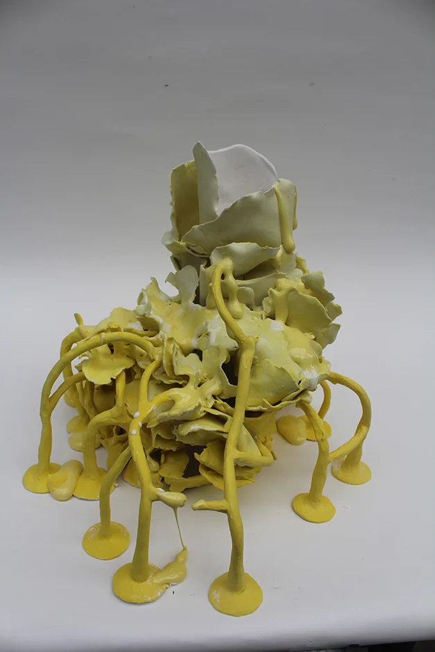 Yellow Melt 2017 Porcelain 340x340x370mm
