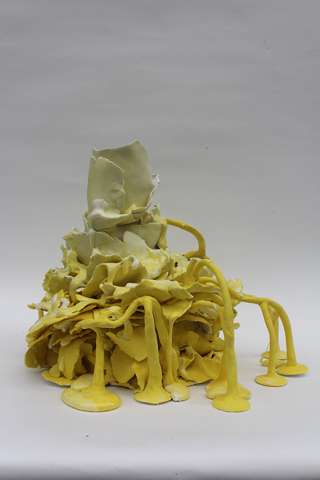  Yellow Melt 2017 Porcelain 340x340x370mm   