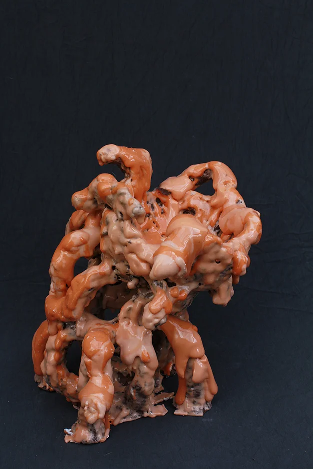  Earth to Earth 2 2017 Martin Clay, Glaze 210x180x180mm   