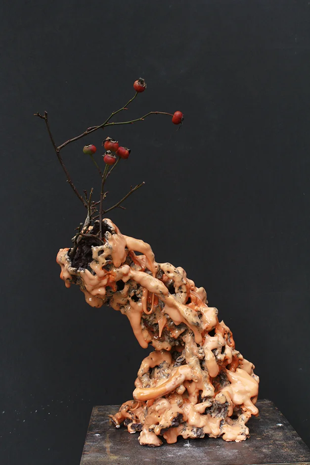  Earth to Earth 3 2017 Martin Clay, Glaze 400x350x190mm   