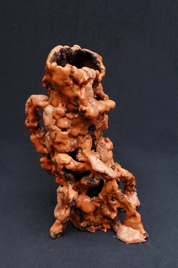  Earth to Earth 4 2017 Martin Clay, Glaze 380x210x120mm   