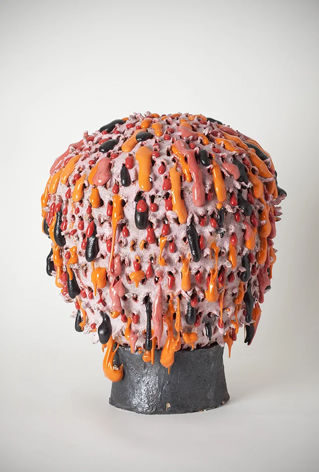 Big Head Ooze 2016 Ceramic and glaze