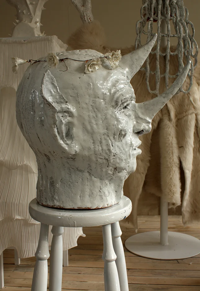 Rhinoman 2014 Earthen ware and porcelain