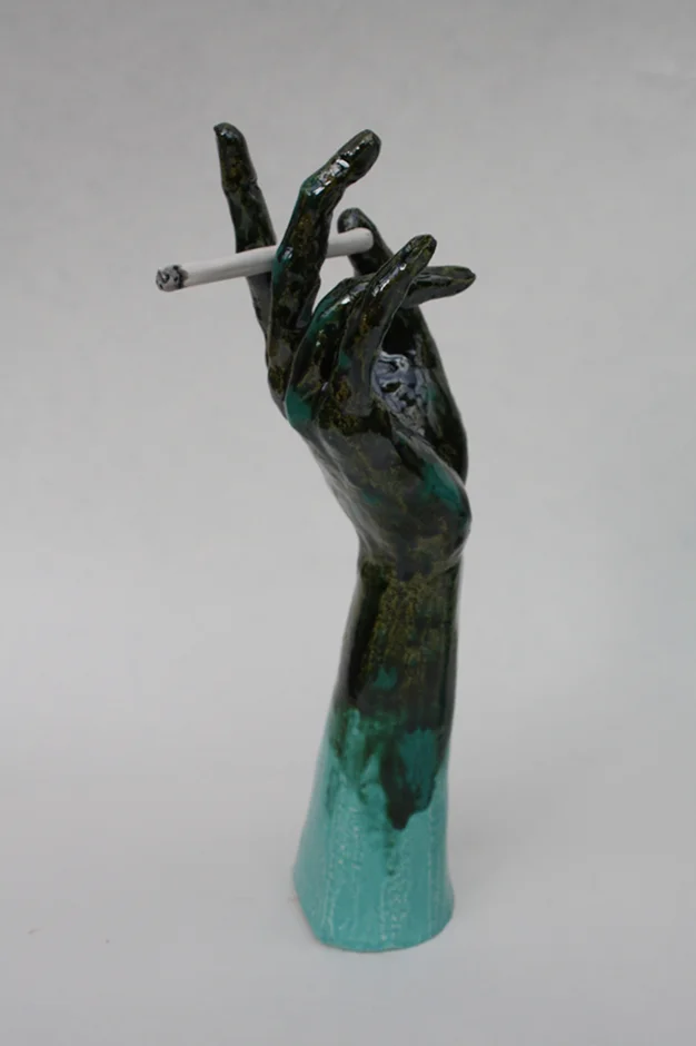 Smoking Shell 2012 Ceramic