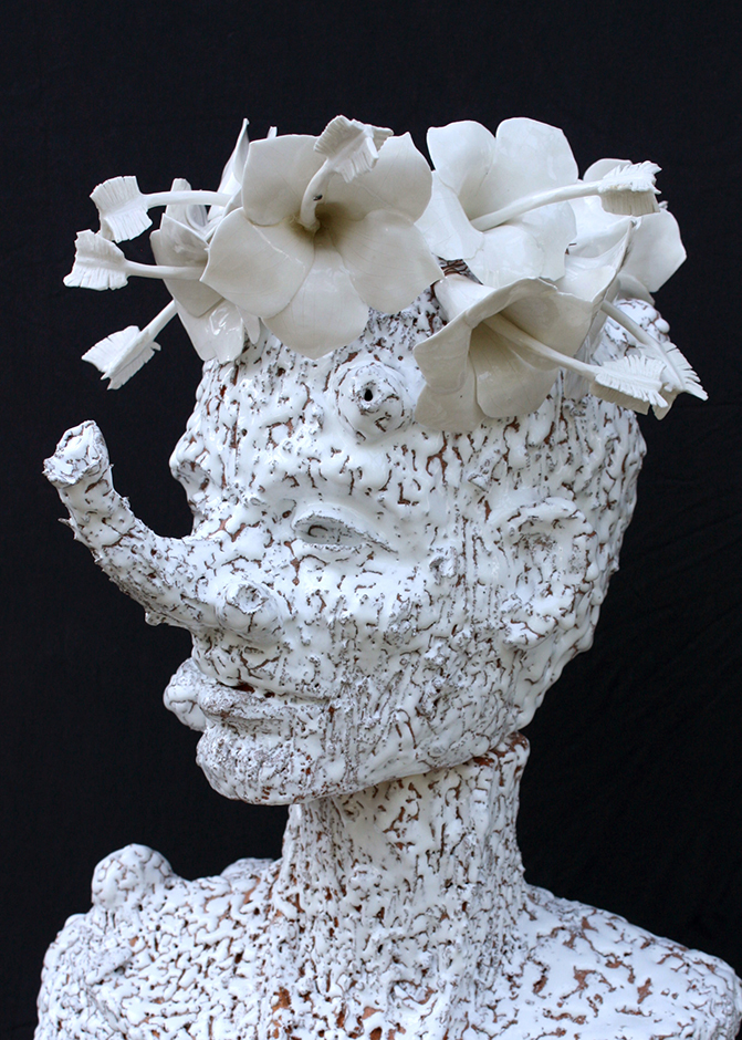 Tree Boy 2014 Ceramic and porcelain