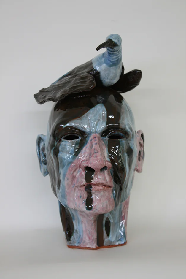  Weeping Man (Pink and Blue) 2013   