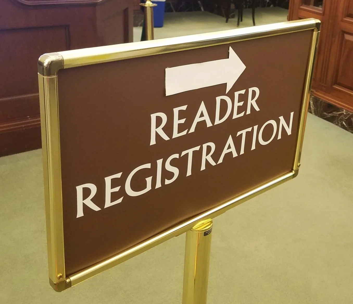 Getting a Reader Card is a snap!