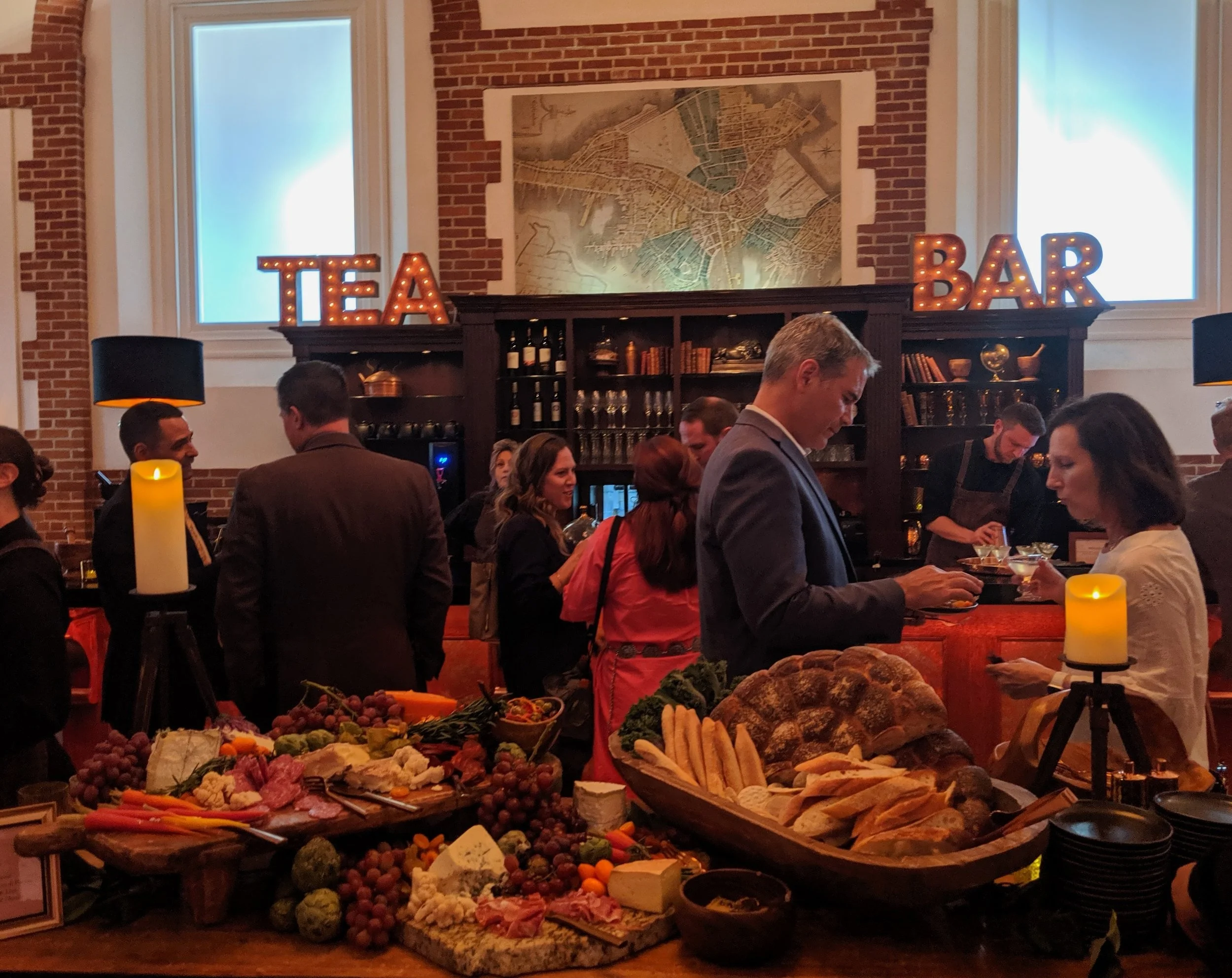 This was the delicious greeting upon entering the Tea Lounge!