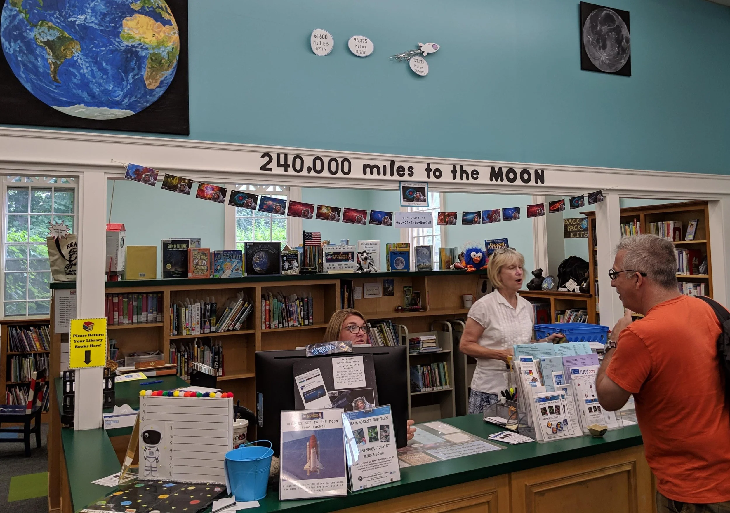 240,000 to the moon!