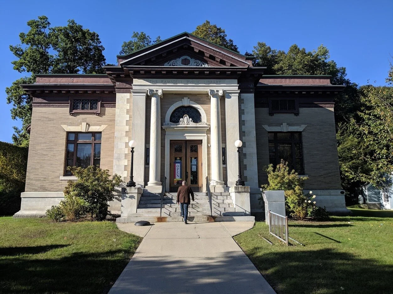 Don’t be fooled, the Ramsdell library may look like a Carnegie but it’s not.