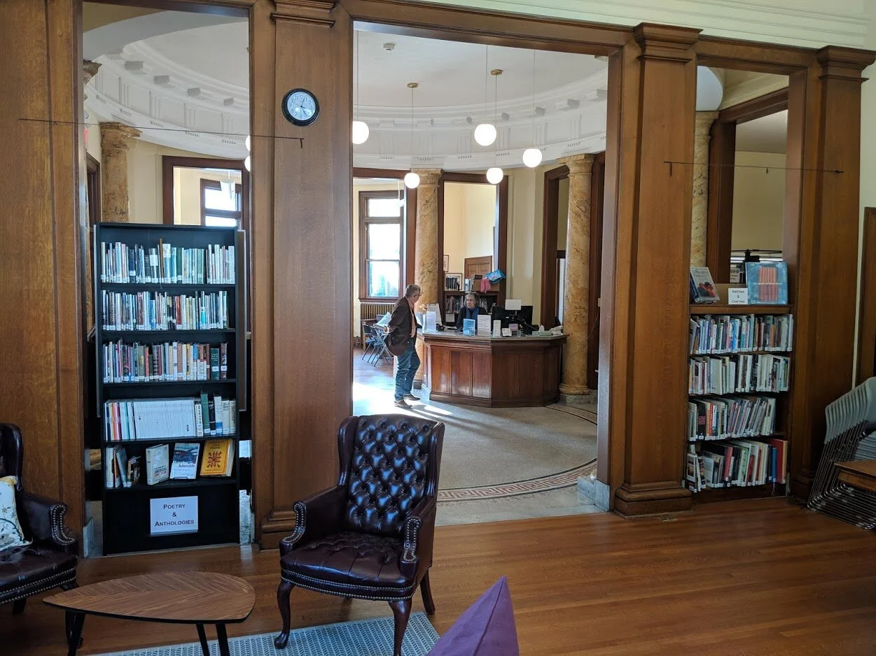 Inside the Ramsdell Library.