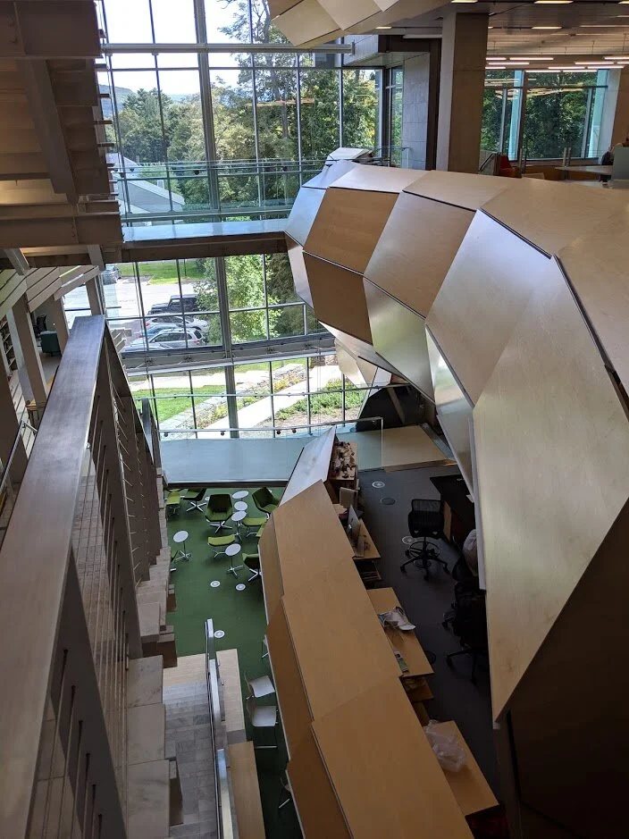 The Sawyer Library is an amazing space.