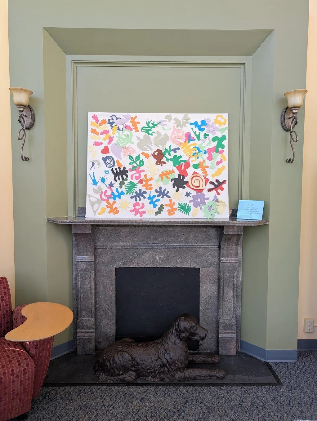 monson - painting and dog.jpg