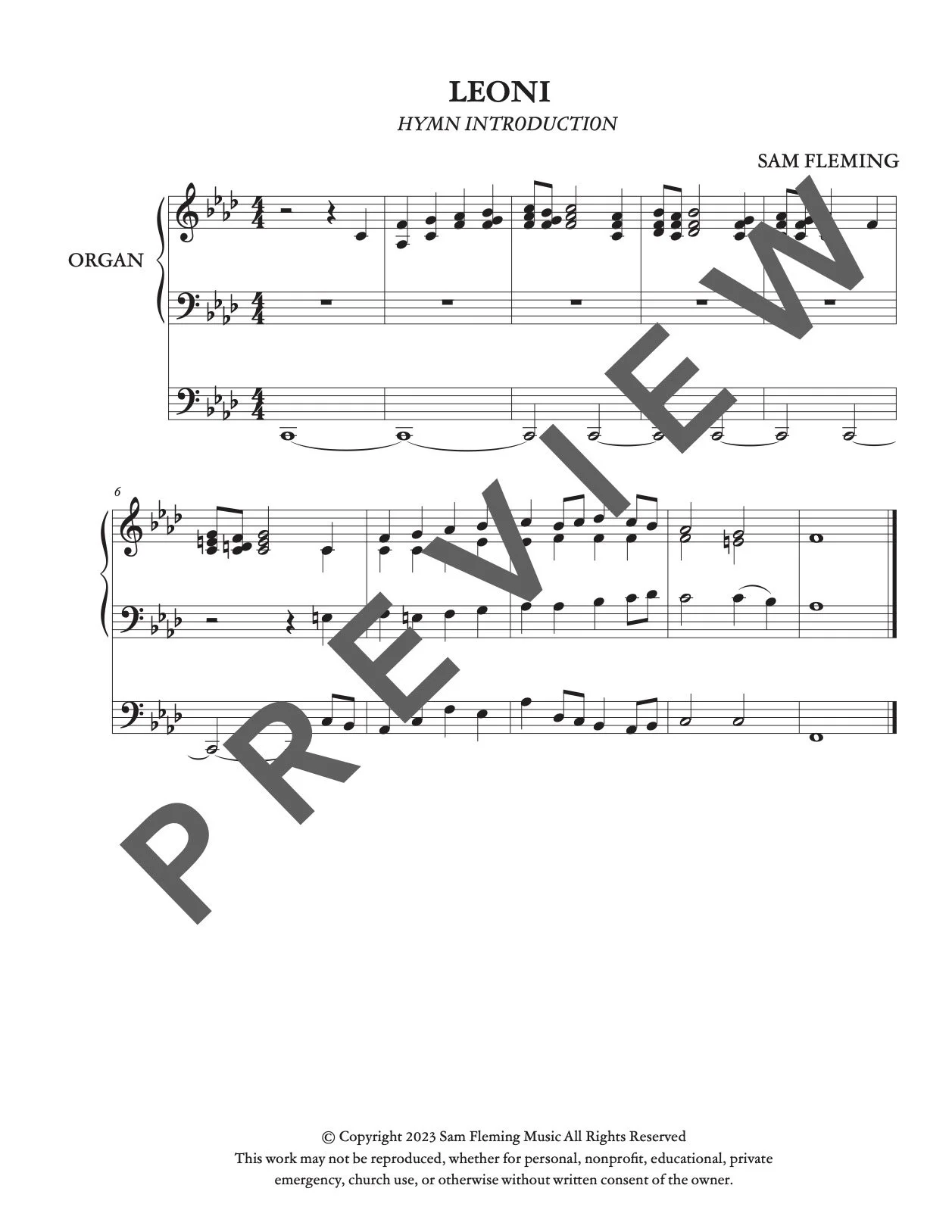 LEONI (The God of Abraham Praise) Hymn Introduction