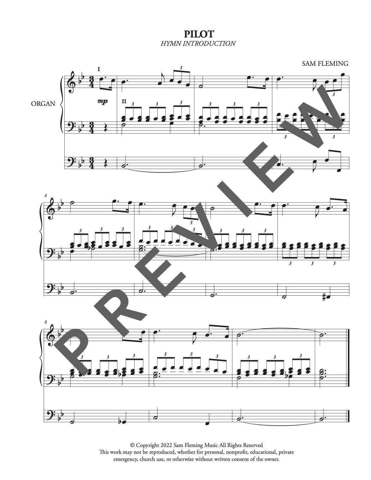 PILOT (Jesus Savior Pilot Me) Hymn Introduction