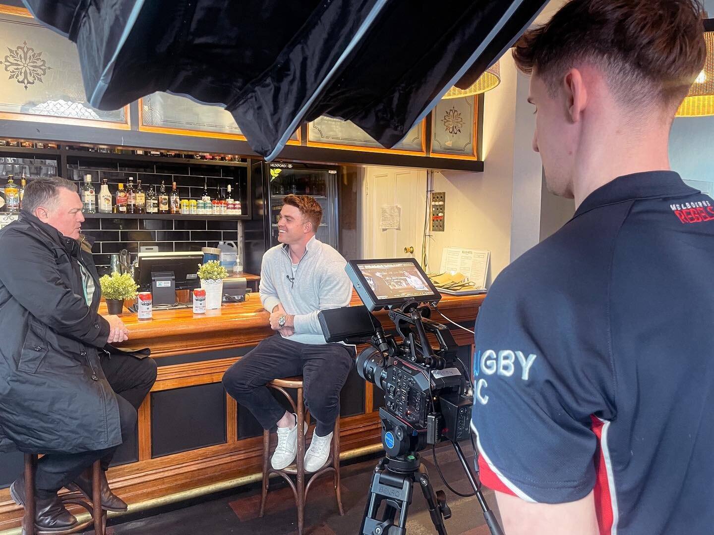 Behind the scenes of an exciting new project we&rsquo;re working on with @brewmanity and @melbournerebels 🎥 Stay tuned 🍻 

#Melbourne #videoproduction #marketing #events #melbournemarketing #melbournevenues