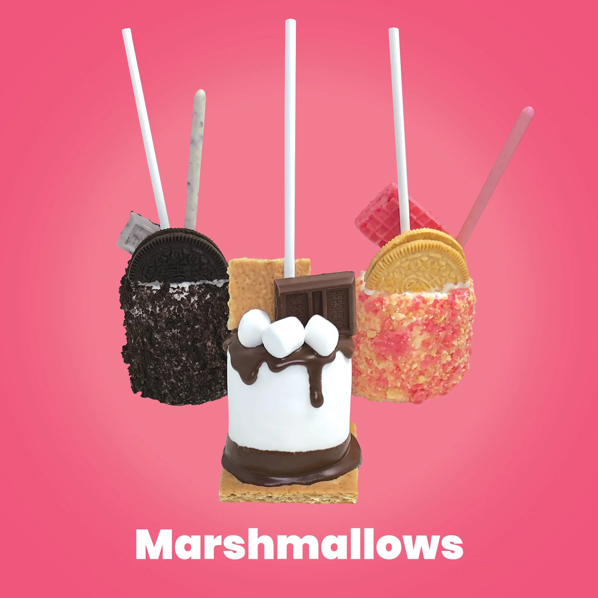 Marshmallows #F9557B Background Color.jpg
