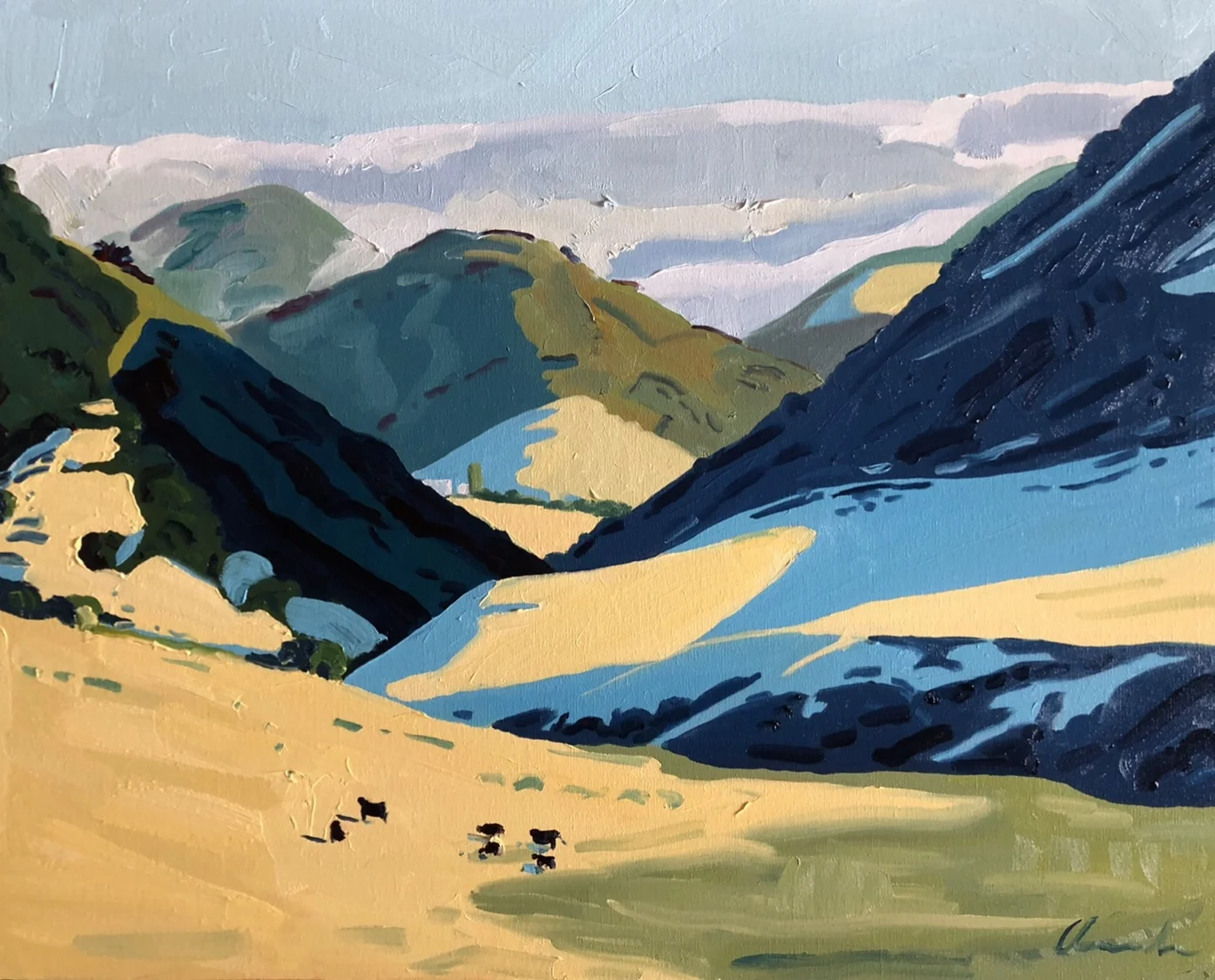 Jalama Road, 24” X 30”