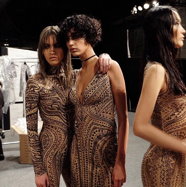 tadashi shoji | live content creation at NYFW