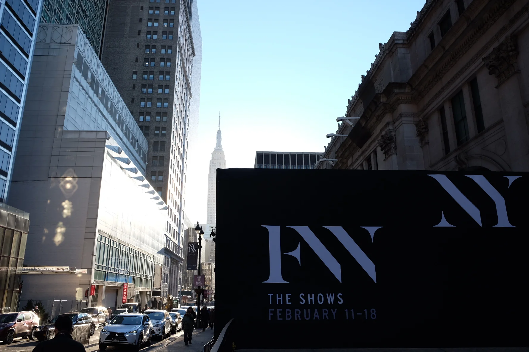 tadashi shoji | live content creation at NYFW