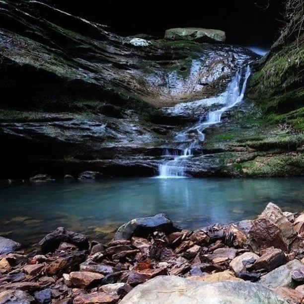 Ferne Clyffe Waterfall by Shawn Gossman