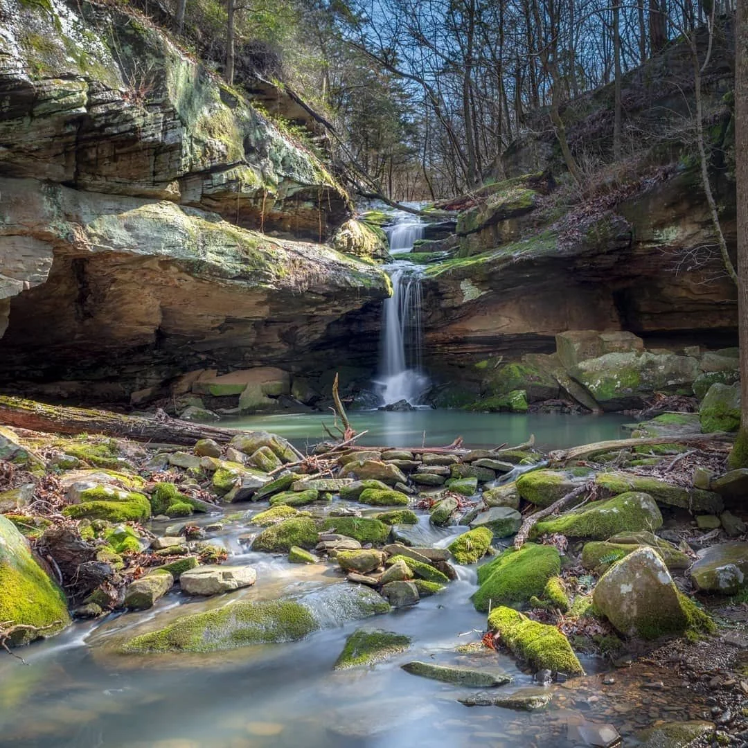 Dutchman Lake Falls by Grant Twiss