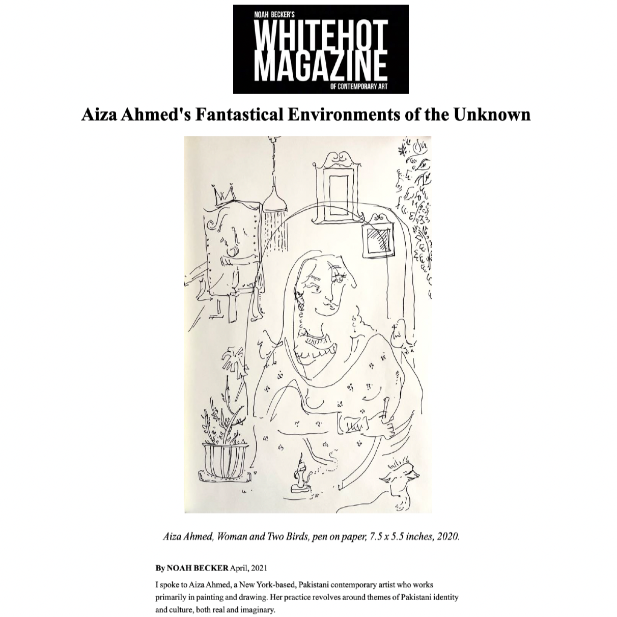 Aiza Ahmed's Fantastical Environments of the Unknown