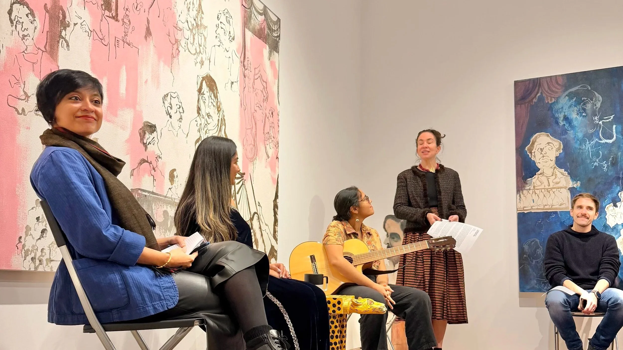 The Music Room | Live Performance & Panel | Aiza Ahmed, Ria Modak, & Debashree Mukherjee