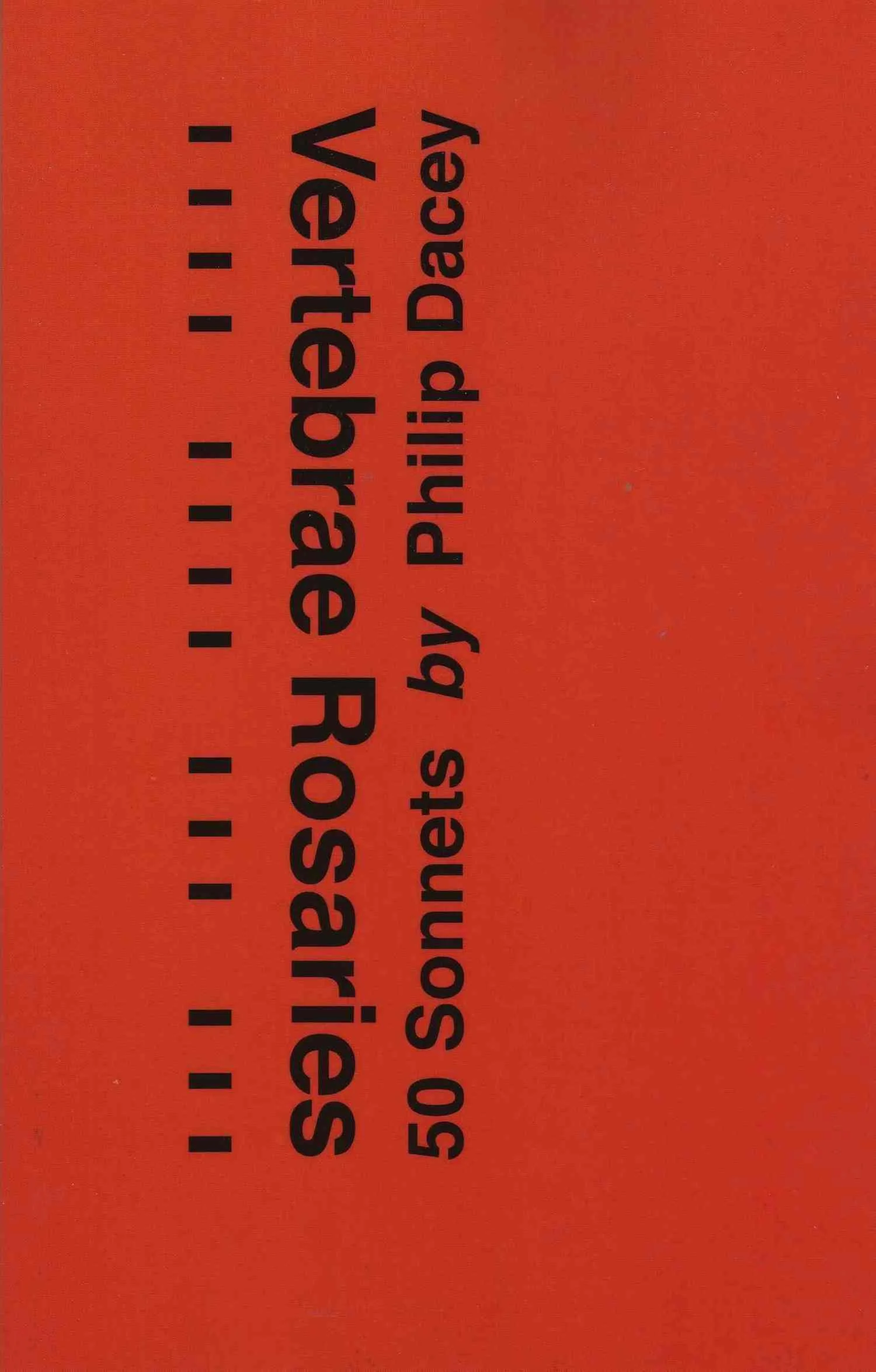 Vertebrae Rosaries: 50 Sonnets