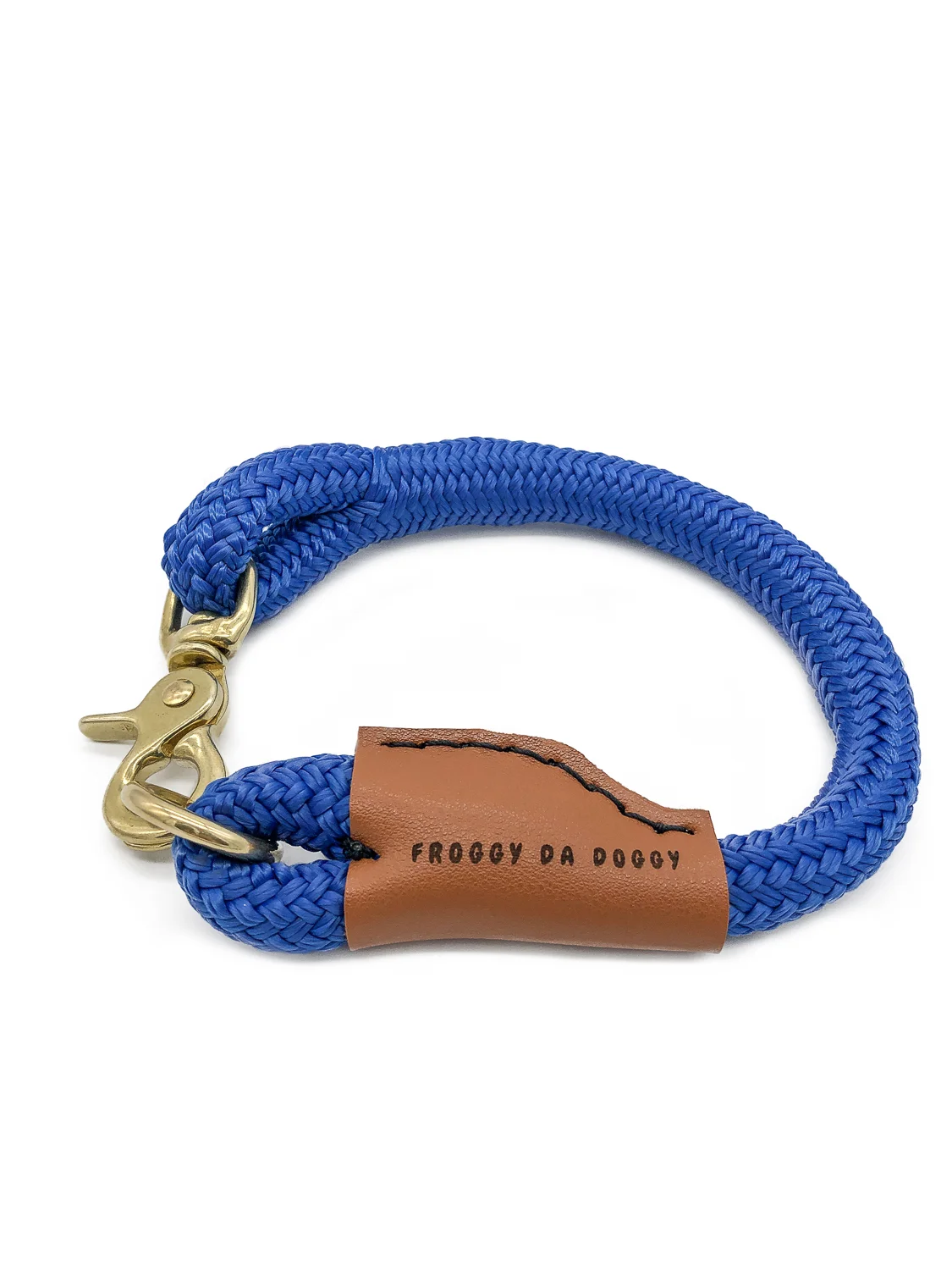 braided rope dog collar