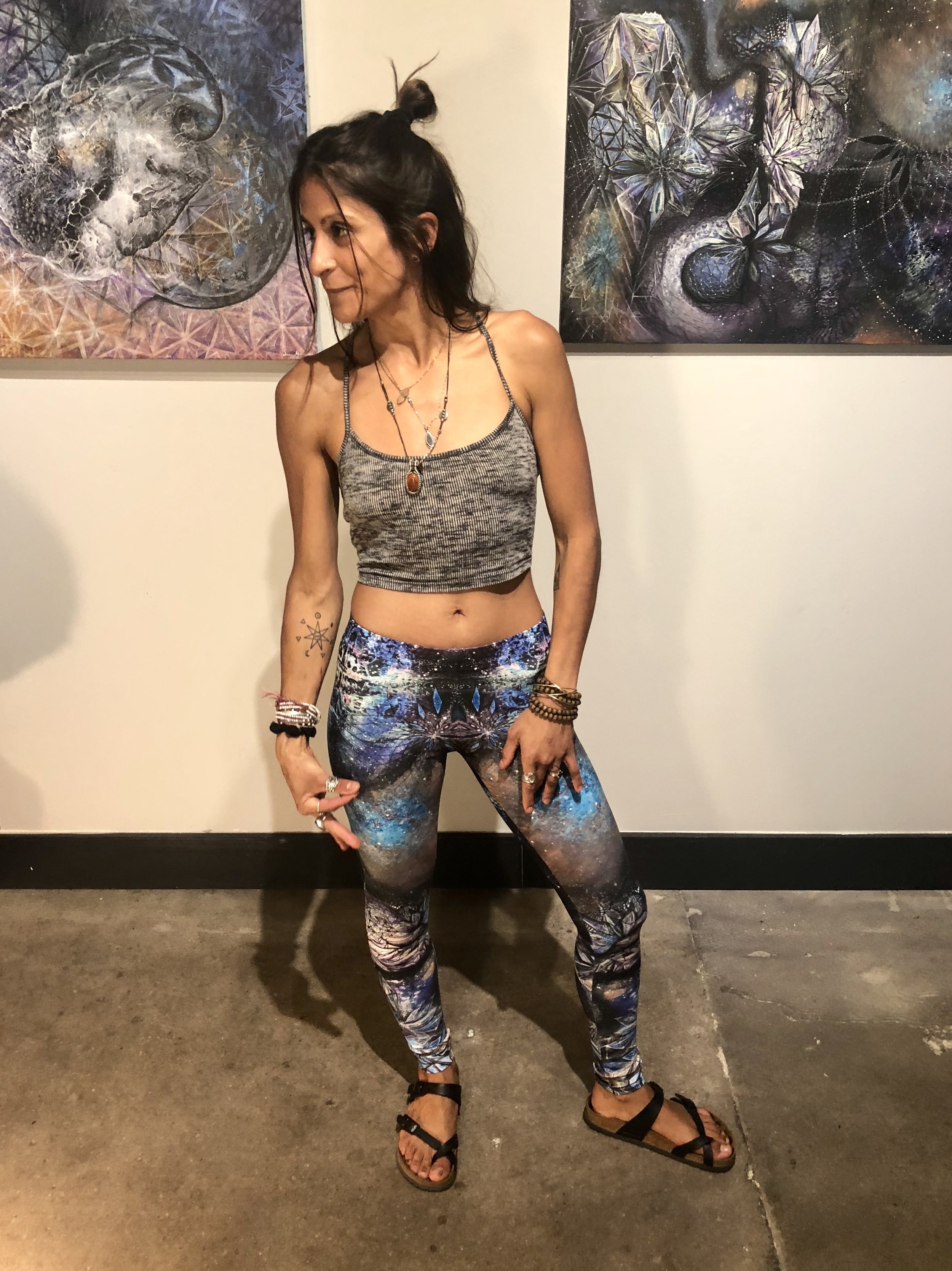 YOGA PANTS / MAMA ANA x SPY ART