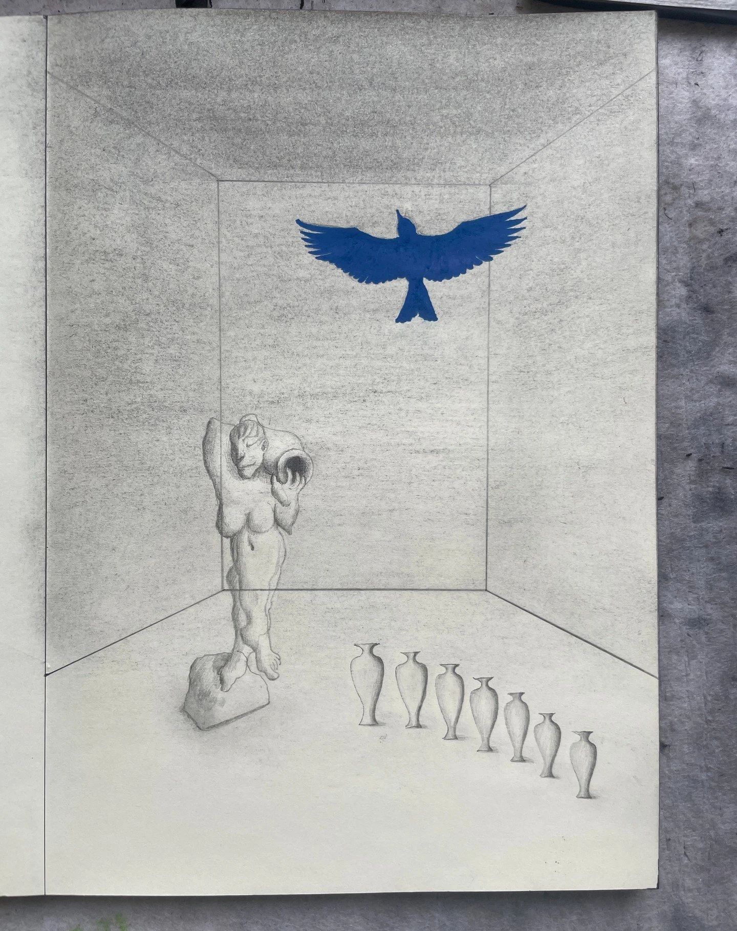 There is a bit of a new change: the blue void can transform into various mental images
